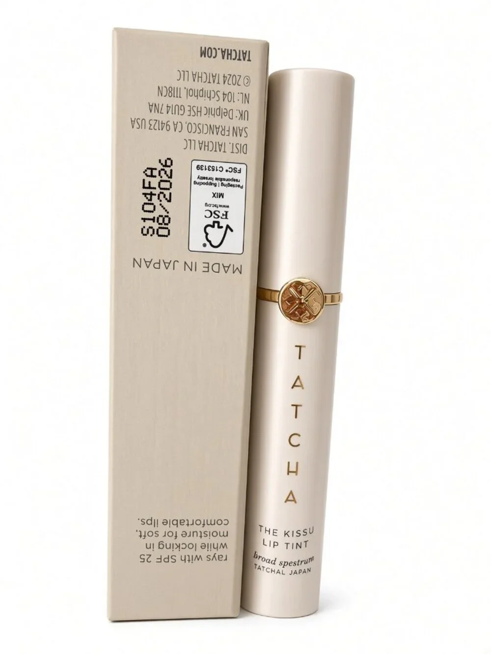 Tatcha The Kissu Lip Tint Camellia New